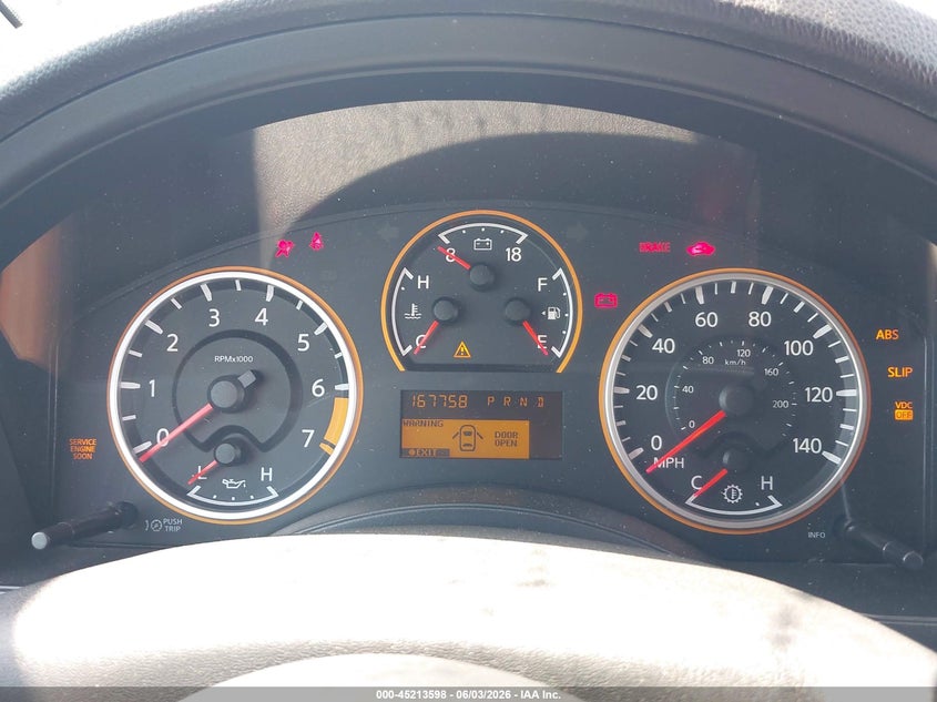 2011 Nissan Armada Sv VIN: 5N1BA0ND1BN605681 Lot: 45213598