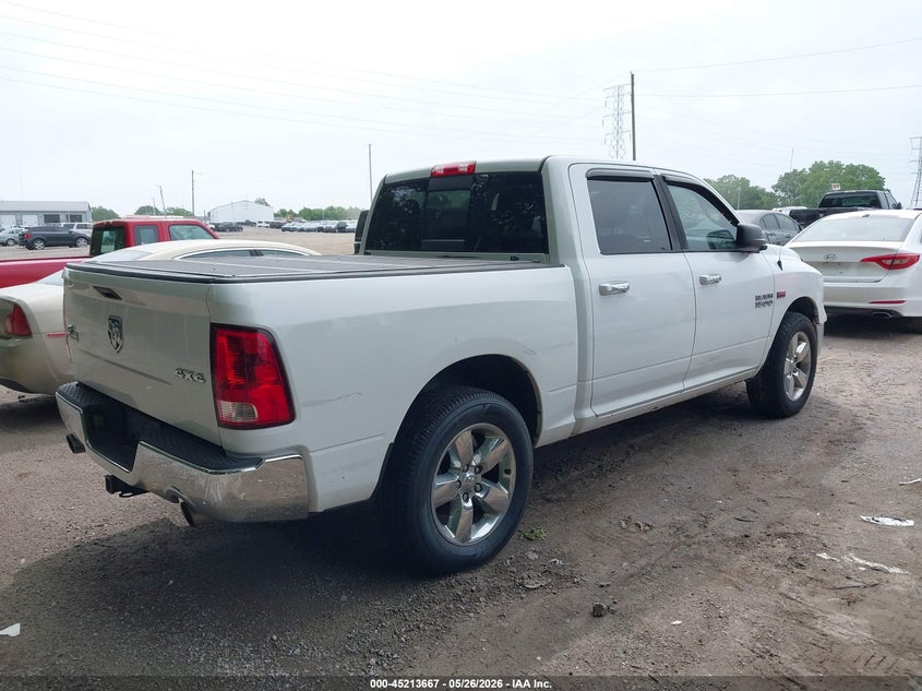Vin: 3c6rr7ltxfg598489, lot: 45711422, ram 1500 big horn 20154