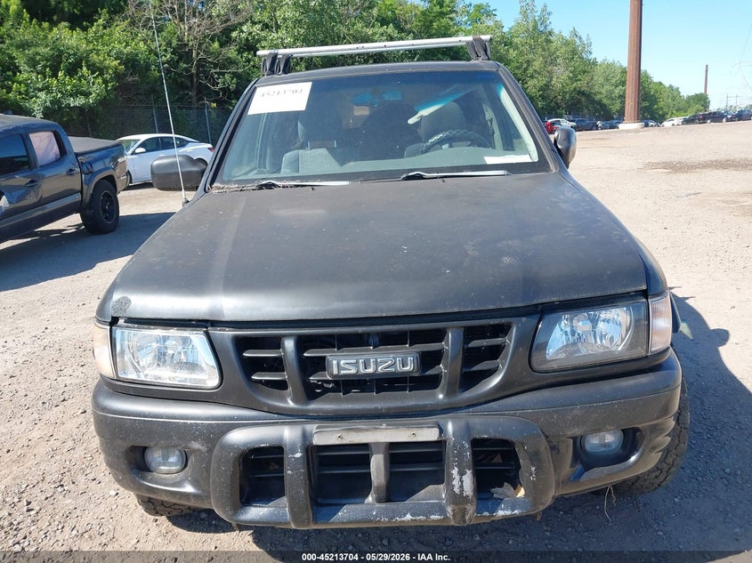 2001 Isuzu Rodeo Sport S 3.2L V6 Hard Top/S 3.2L V6 Soft Top VIN: 4S2CM57WX14305173 Lot: 45213704