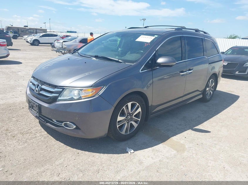 Vin: 5fnrl5h9xgb088839, lot: 45711484, honda odyssey touring/touring elite 20162