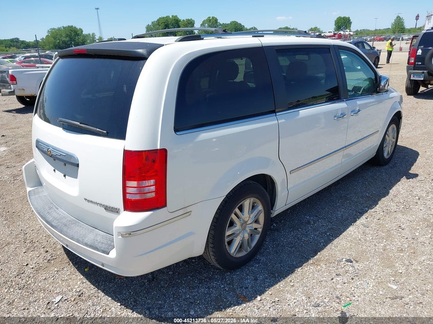 Vin: 2a4rr6dxxar198840, lot: 45711491, chrysler town & country limited 20104