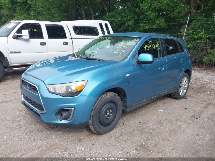 2013 Mitsubishi Outlander Sport Es 4A4AP3AU5DE016554 photo 1