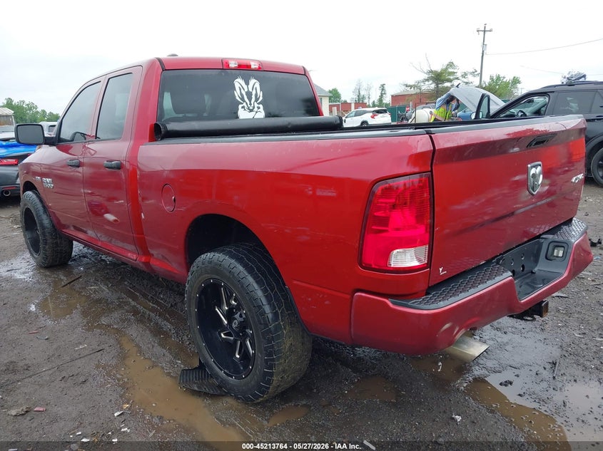Vin: 1c6rr7ft1fs647664, lot: 45711519, ram 1500 express 20153
