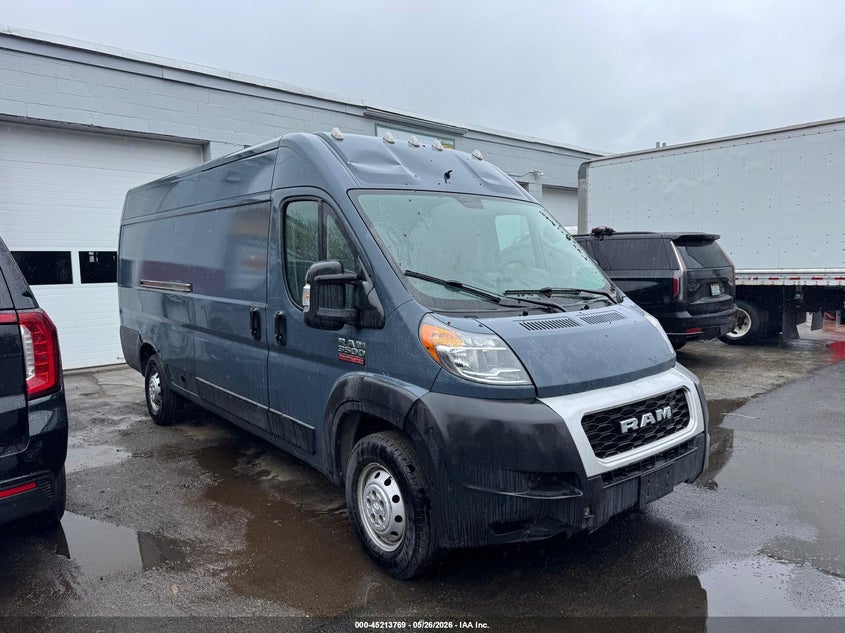 2019 RAM PROMASTER 3500 CARGO VAN HIGH ROOF 159 WB EXT