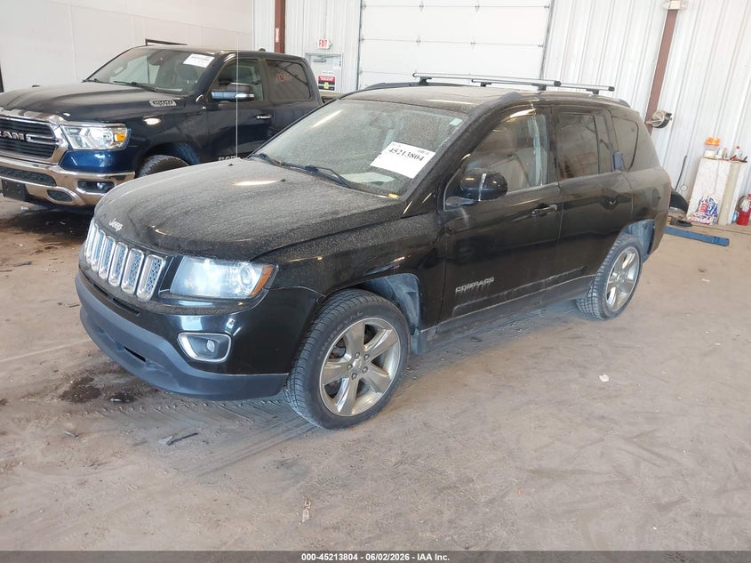 Vin: 1c4njdcb0ed508895, lot: 45711559, jeep compass limited 20142
