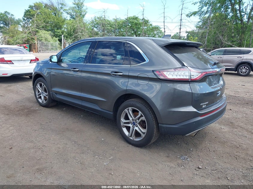 Vin: 2fmpk4k9xgbb83259, lot: 45711615, ford edge titanium 20163