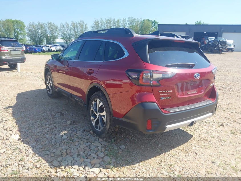 Vin: 4s4btamc8m3153218, lot: 45711626, subaru outback limited 20213
