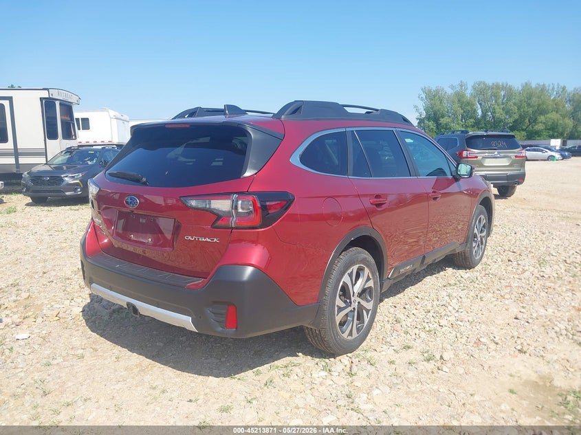 Vin: 4s4btamc8m3153218, lot: 45711626, subaru outback limited 20214