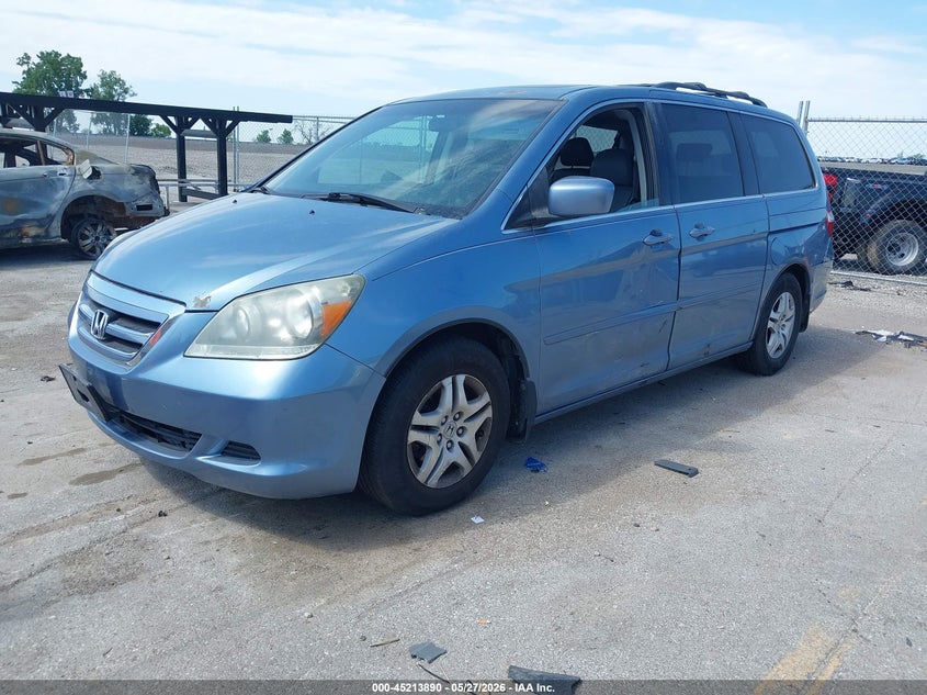 2007 Honda Odyssey Ex-L 5FNRL38647B119836 photo 1