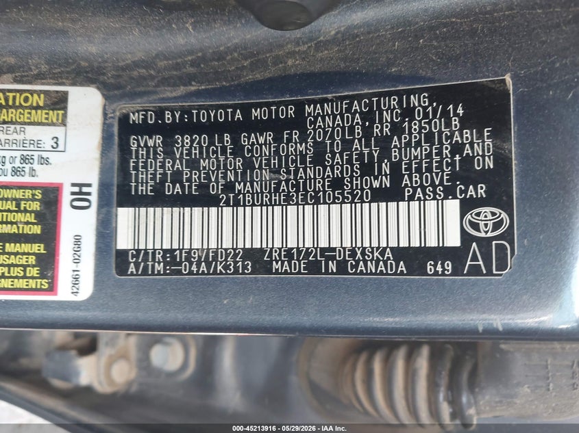 AtlanticExpress - Toyota Corolla