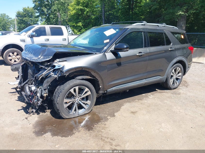 Vin: 1fm5k8hcxlga30353, lot: 45711672, ford explorer platinum 20202