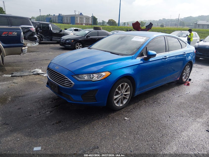 2019 Ford Fusion Se 3FA6P0HD7KR283941 photo 1