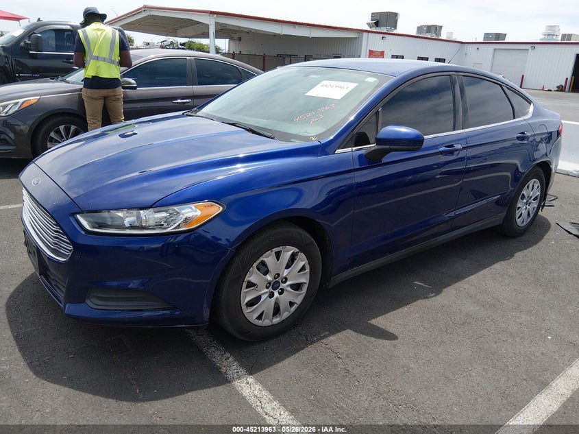 2013 Ford Fusion S 3FA6P0G71DR187883 photo 1
