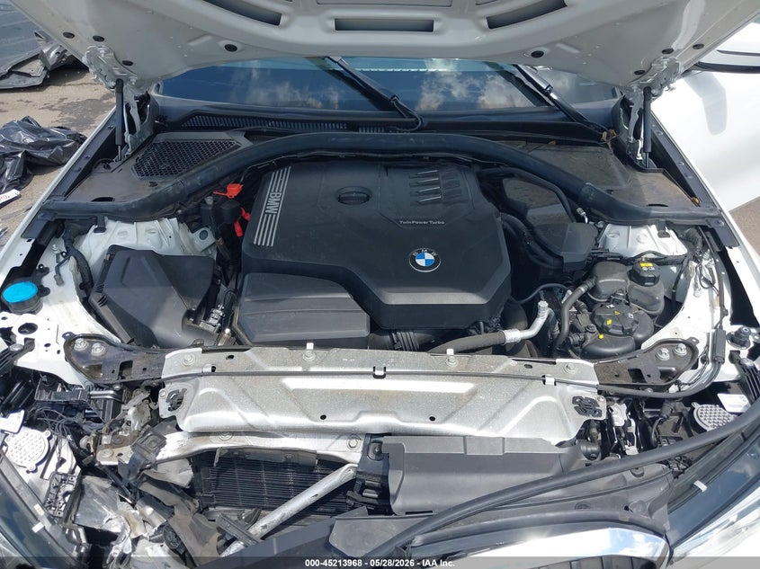 2022 BMW 330I VIN: 3MW5R1J0XN8C43633 Lot: 45213968