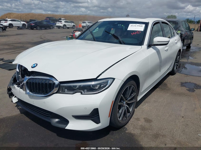 Vin: 3mw5r1j0xn8c43633, lot: 45711723, bmw 330i 20222