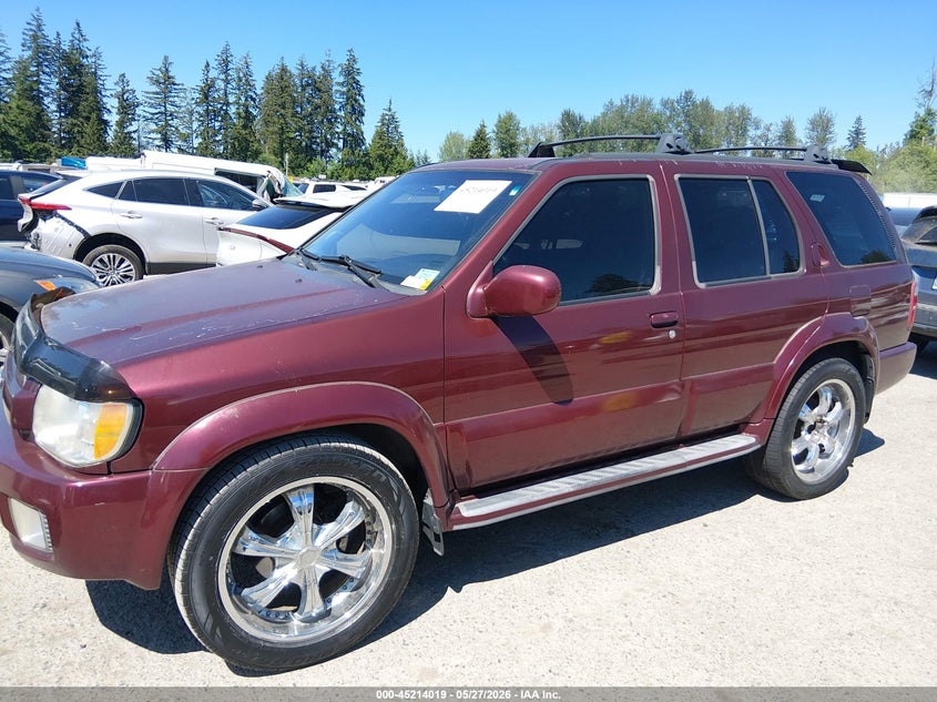 2002 Infiniti Qx4 Luxury VIN: JNRDR09YX2W257845 Lot: 45214019