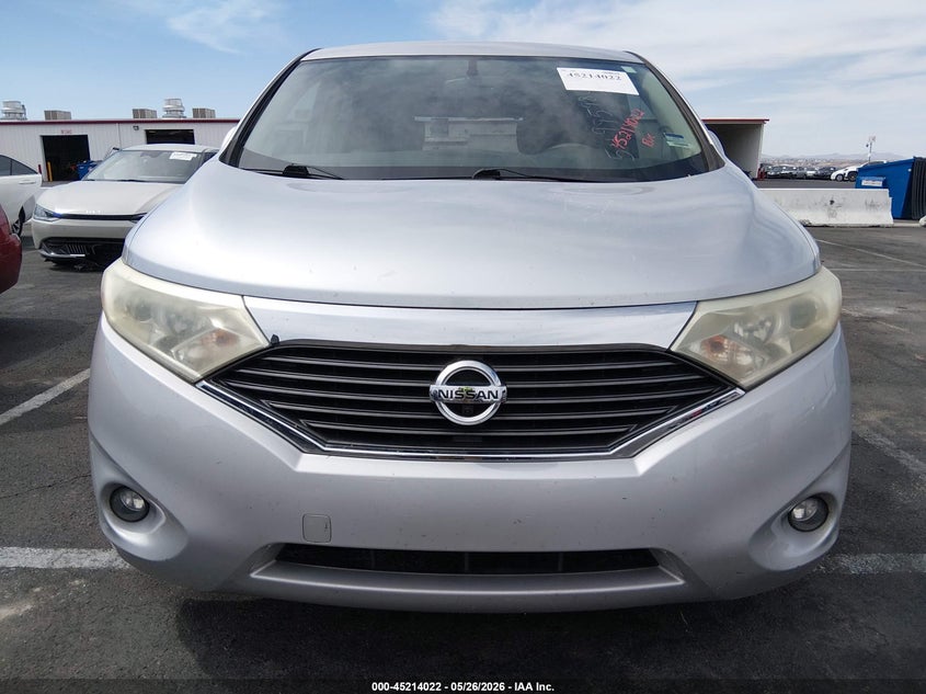 2013 Nissan Quest Le VIN: JN8AE2KP9D9062613 Lot: 45214022
