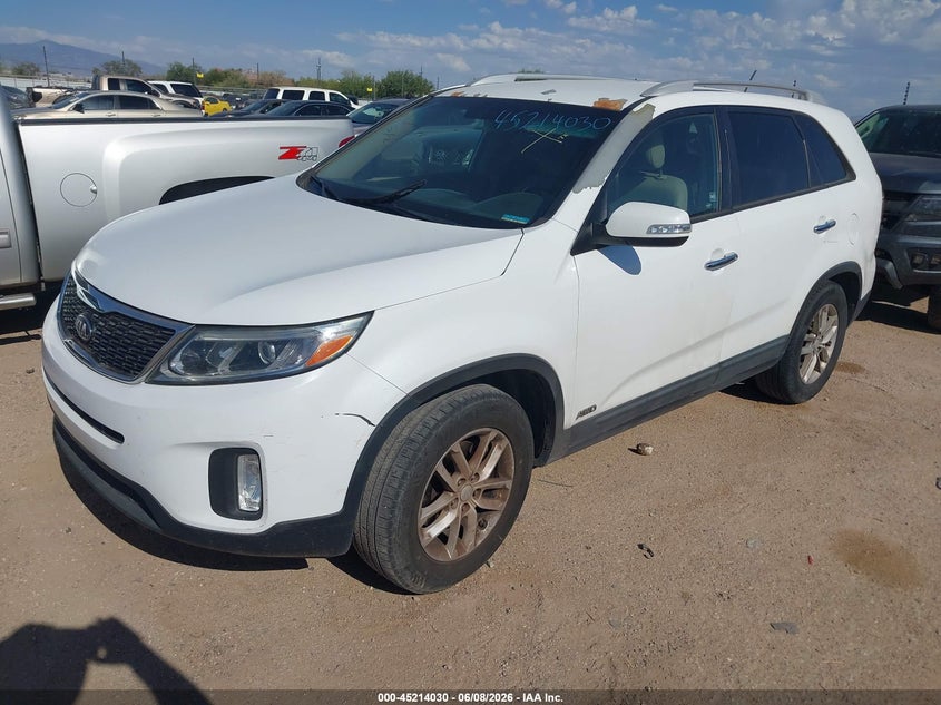 2014 Kia Sorento Lx 5XYKTCA63EG450540 photo 1