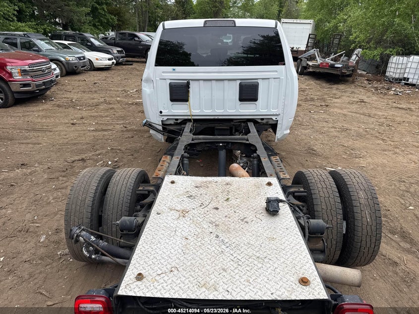 2022 Ram Ram 3500 Chassis Tradesman/Slt/Laramie/Limited white Lot 111045214094 Vin 3C7WRTCL6NG246032