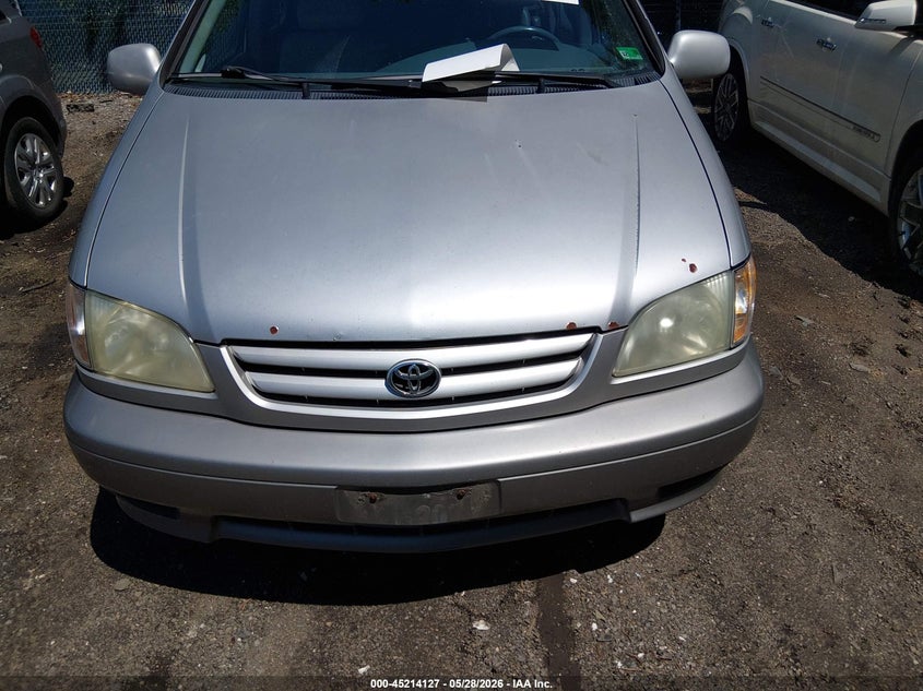 2002 Toyota Sienna Xle VIN: 4T3ZF13C02U434466 Lot: 45214127