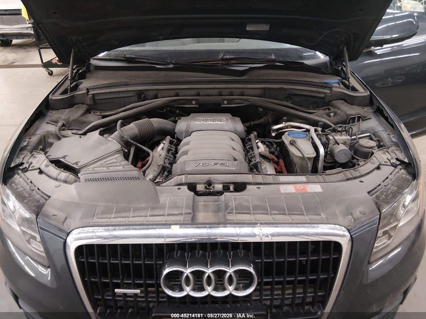 2010 Audi Q5 3.2 3.2 Premium grey Lot 111045214181 Vin WA1LKAFP3AA082054