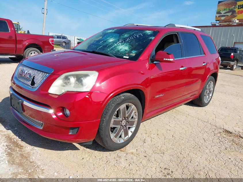 Vin: 1gkkrted7cj264122, lot: 45711944, gmc acadia denali 20122