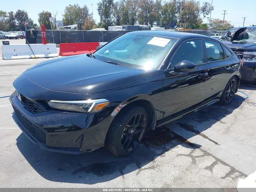 2026 HONDA CIVIC SEDAN 2.0L I-4 DI, DOHC, VVT, 150HP