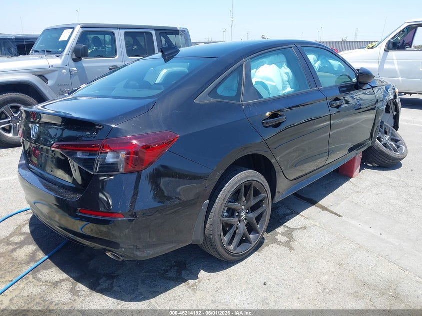 2026 HONDA CIVIC SEDAN 2.0L I-4 DI, DOHC, VVT, 150HP