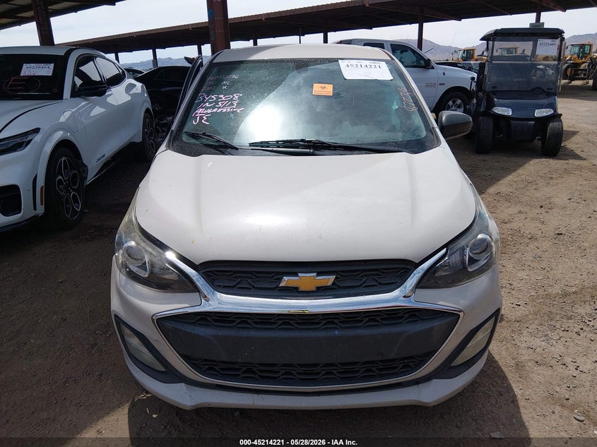 2020 CHEVROLET SPARK HATCHBACK 1.4L I-4 DOHC, VVT, 98HP