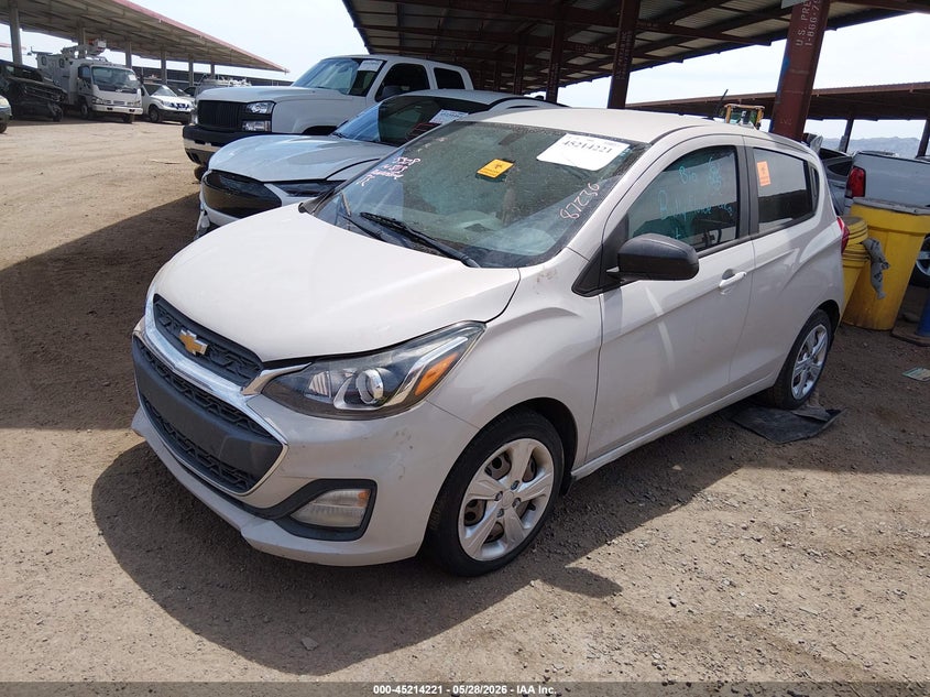 Vin: kl8cb6sa2lc472812, lot: 45711976, chevrolet spark fwd ls automatic 20202