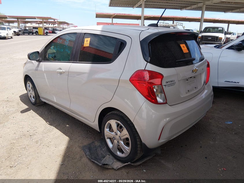 Vin: kl8cb6sa2lc472812, lot: 45711976, chevrolet spark fwd ls automatic 20203