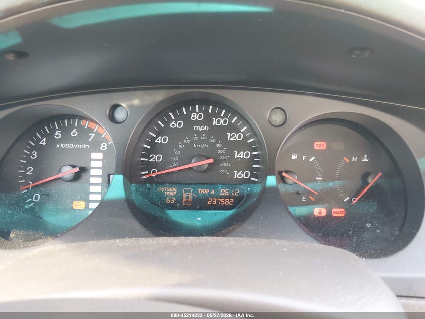 2000 Acura Tl 3.2 VIN: 19UUA5677YA014873 Lot: 45214223