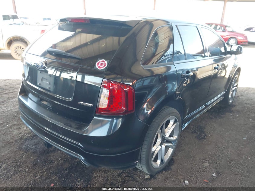 Vin: 2fmdk3akxbba08567, lot: 45712013, ford edge sport 20114