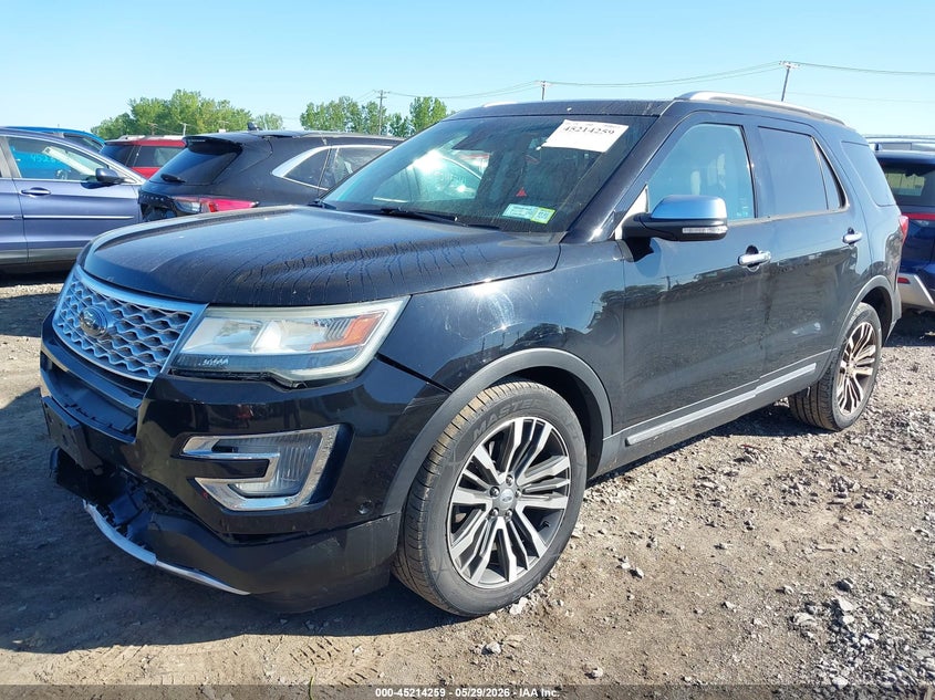 Vin: 1fm5k8ht7ggb85075, lot: 45712014, ford explorer platinum 20162