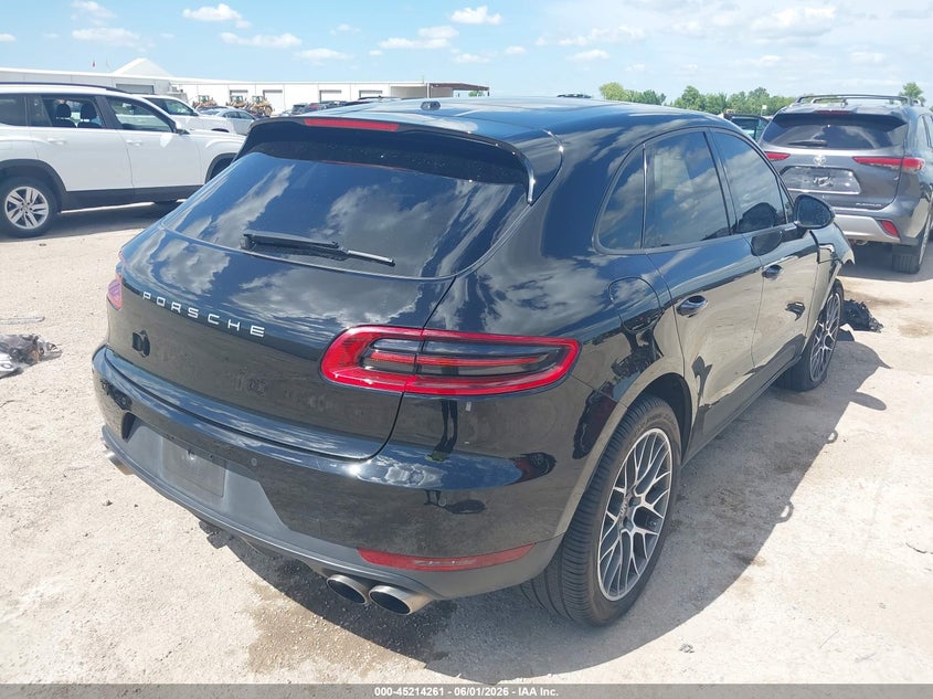 Vin: wp1ab2a5xjlb36414, lot: 45712016, porsche macan s 20184
