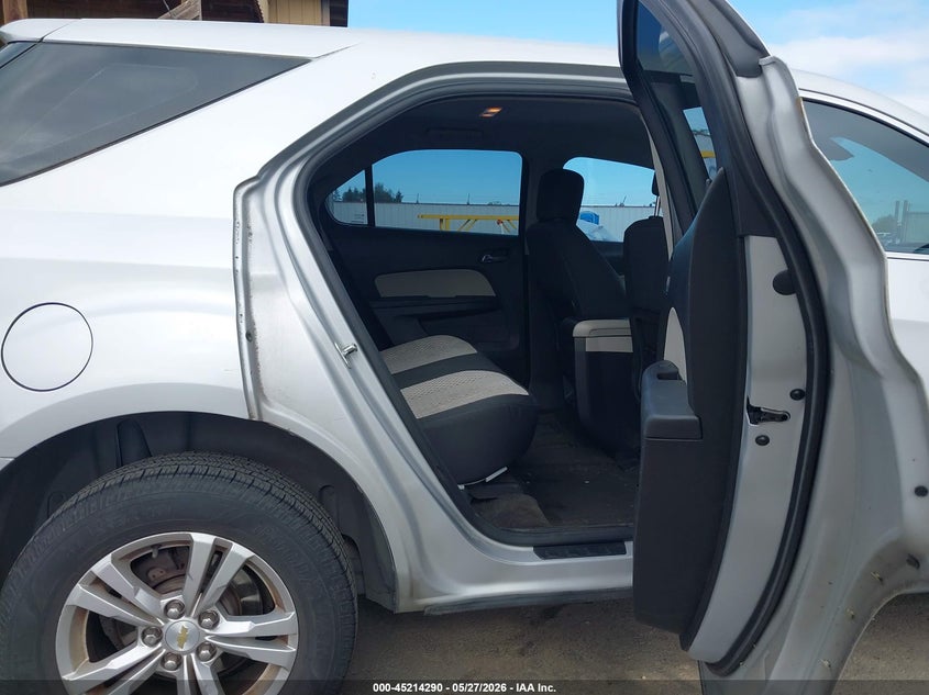 2011 Chevrolet Equinox 2.4 Ls silver Lot 111045214290 Vin 2CNALBEC6B6205001