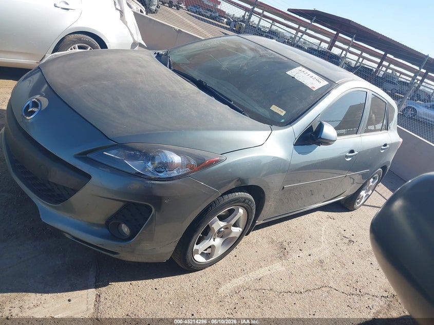 Vin: jm1bl1m70c1625798, lot: 45712051, mazda mazda3 i grand touring 20122