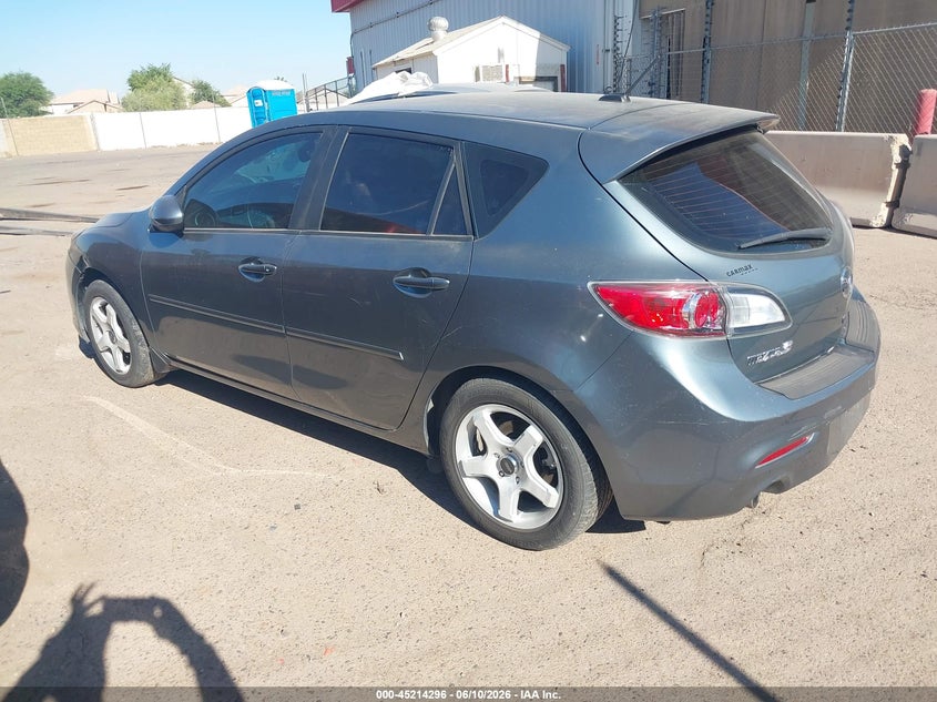 Vin: jm1bl1m70c1625798, lot: 45712051, mazda mazda3 i grand touring 20123