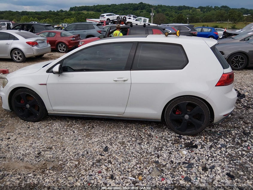 2015 Volkswagen Golf Gti 2.0T Se 2-Door VIN: 3VWYT7AU0FM029540 Lot: 45214303