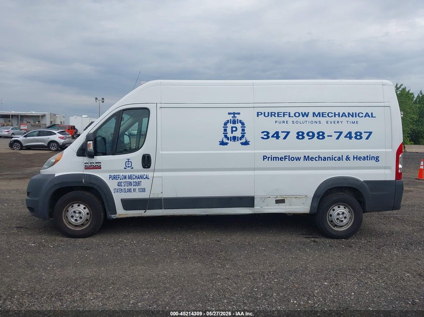 2014 Ram Promaster 2500 High Roof VIN: 3C6TRVDG5EE109972 Lot: 45214309