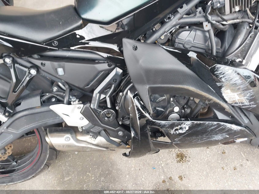 2019 Kawasaki Ex650 J VIN: JKAEXEJ10KDA04029 Lot: 45214317