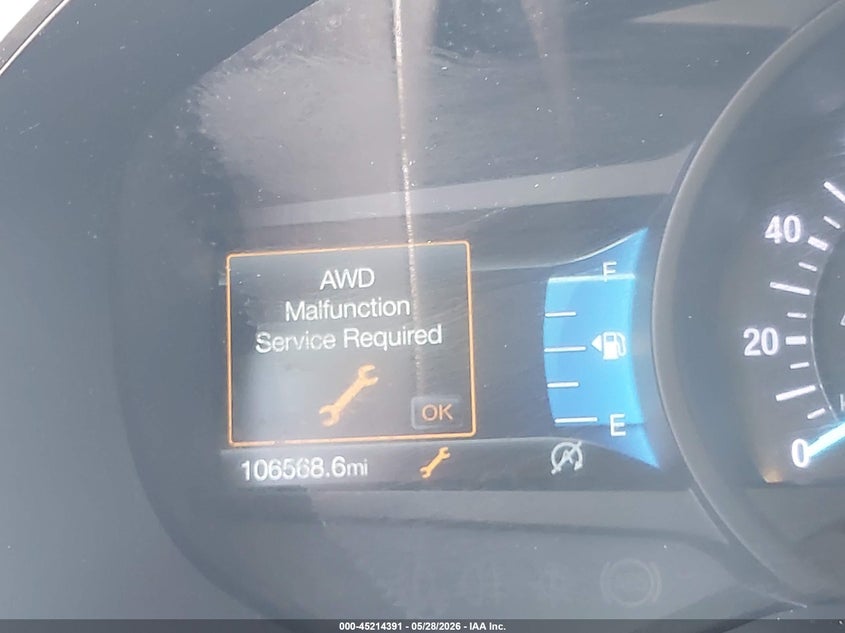 2019 FORD EDGE SPORT UTILITY VEHICLE 2.0L I-4 DI, DOHC, VVT, TURBO, 250HP