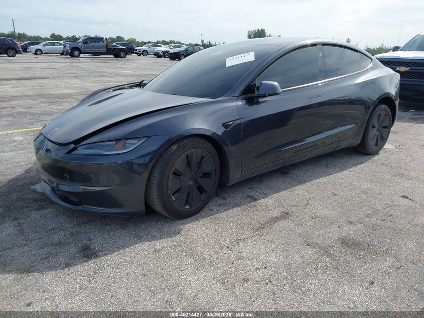 Vin: 5yj3e1eb4sf902749, lot: 45712182, tesla model 3 long range all-wheel drive 20252