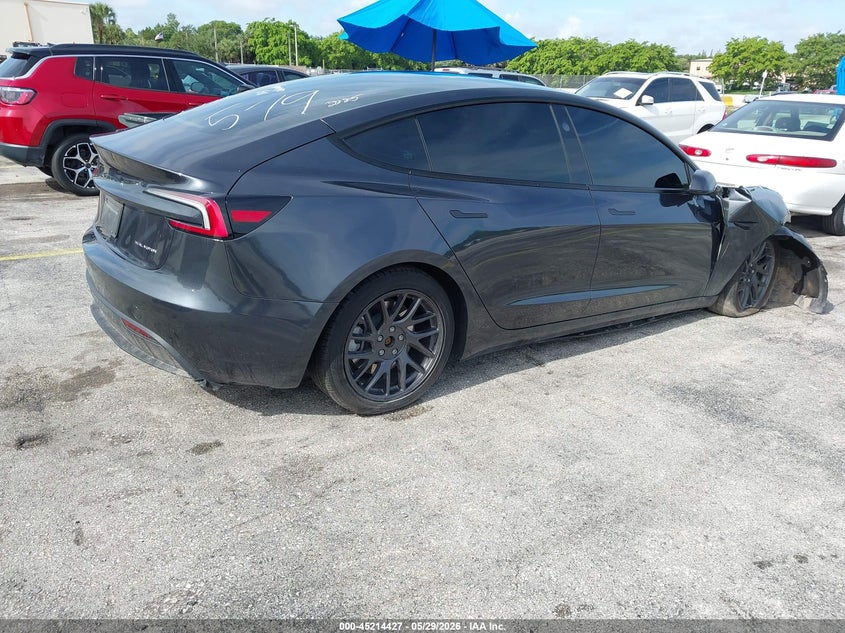 Vin: 5yj3e1eb4sf902749, lot: 45712182, tesla model 3 long range all-wheel drive 20254