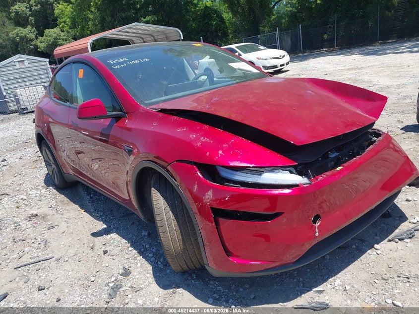 2026 Tesla Model Y Premium Rear-Wheel Drive/Rear-Wheel Drive VIN: 7SAYGDED3TA498718 Lot: 45214437