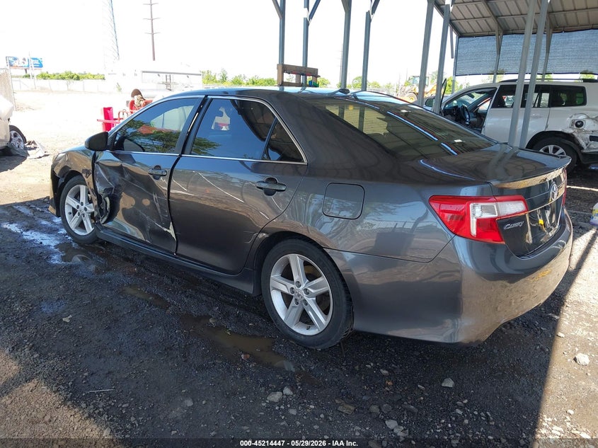 2012 TOYOTA CAMRY SEDAN 2.5L I-4 DOHC, VVT, 173HP