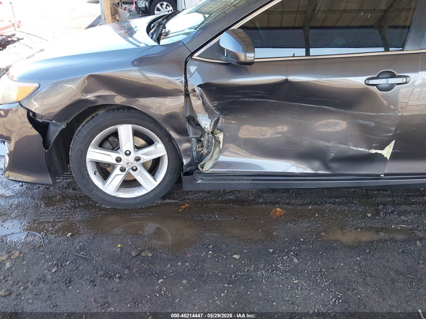 2012 TOYOTA CAMRY SEDAN 2.5L I-4 DOHC, VVT, 173HP