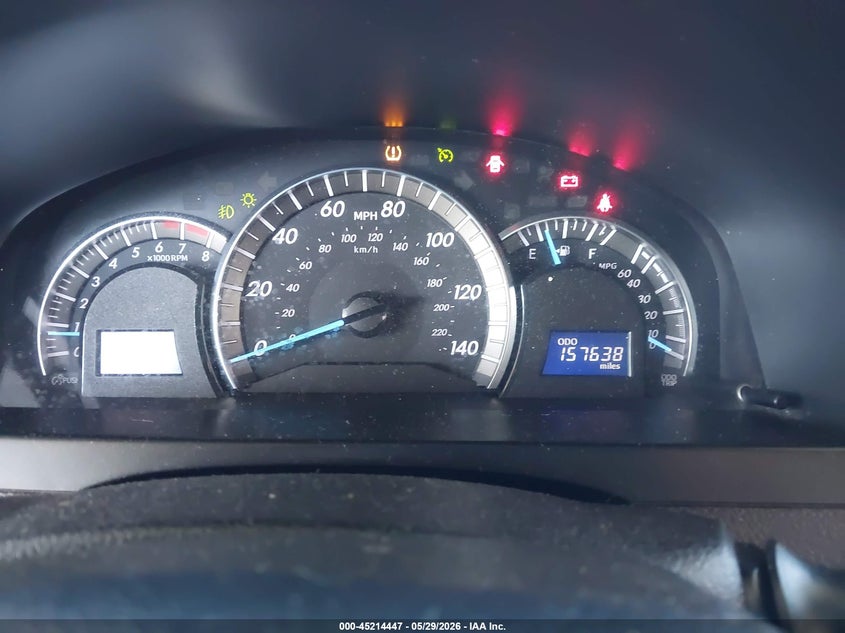 2012 TOYOTA CAMRY SEDAN 2.5L I-4 DOHC, VVT, 173HP