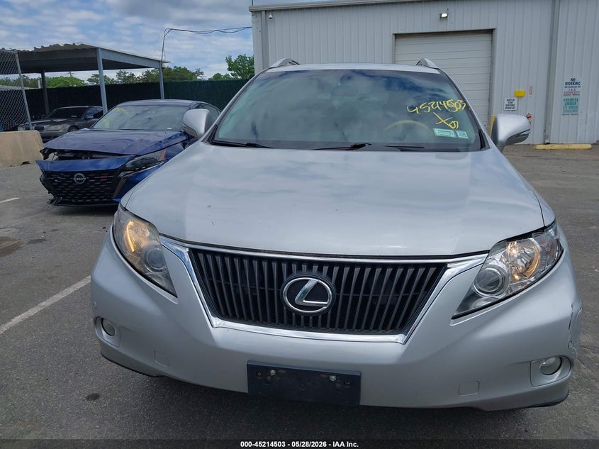 2T2BK1BA2CC121178 2012 Lexus Rx 3.5 Rx 350 silver