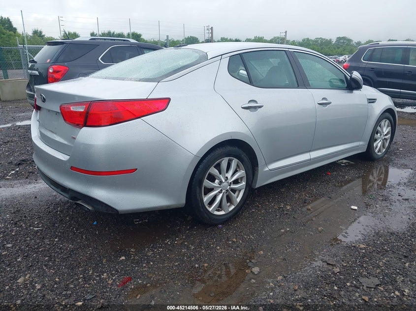 Vin: 5xxgm4a7xeg326593, lot: 45712261, kia optima lx 20144